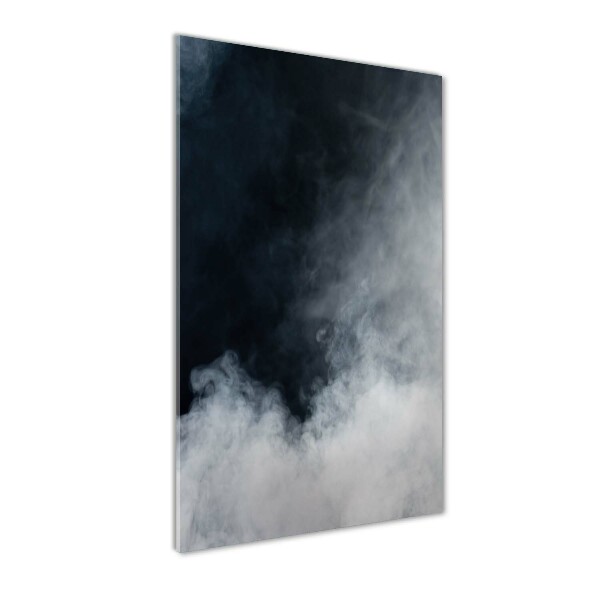 Bild auf Acrylglas vertikal Weißer Rauch