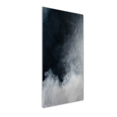 Bild auf Acrylglas vertikal Weißer Rauch