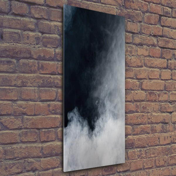 Bild auf Acrylglas vertikal Weißer Rauch