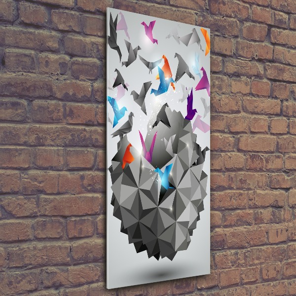 Plexiglasbilder vertikal Papierfreiheit