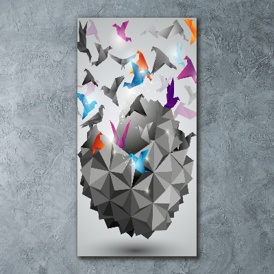 Plexiglasbilder vertikal Papierfreiheit