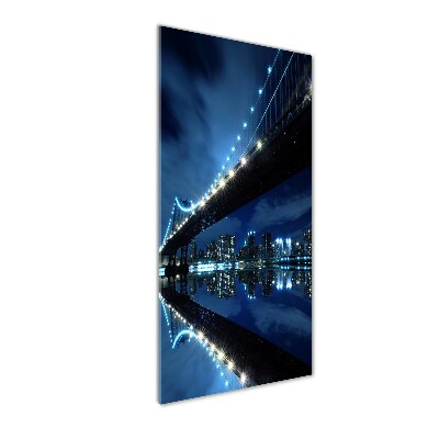 Acrylbild vertikal Manhattan, New York