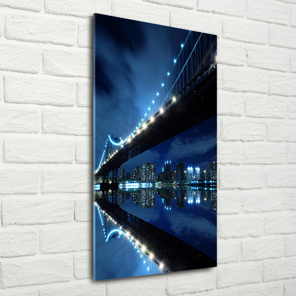 Acrylbild vertikal Manhattan, New York