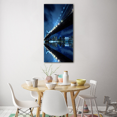 Acrylbild vertikal Manhattan, New York