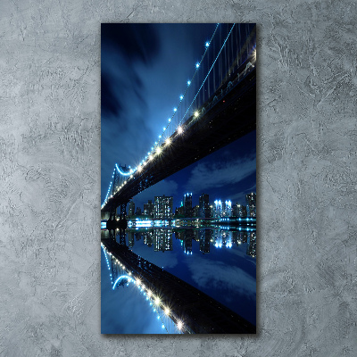 Acrylbild vertikal Manhattan, New York