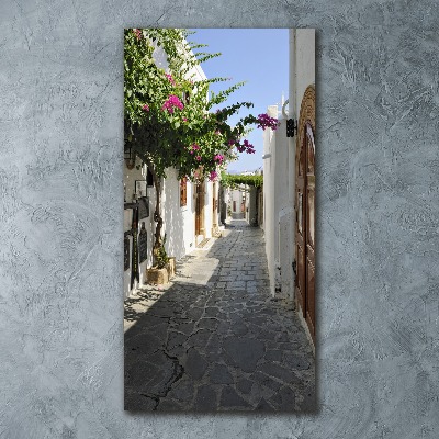 Acrylbild vertikal Ein bezaubernder Weg