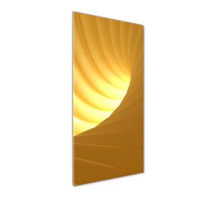 Bild auf Acrylglas vertikal Abstrakter Wirbel