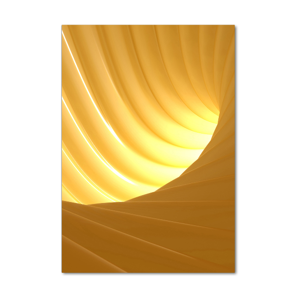 Bild auf Acrylglas vertikal Abstrakter Wirbel