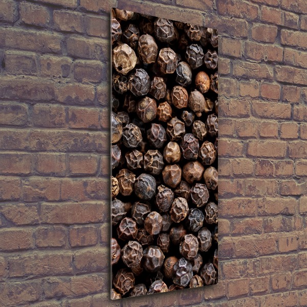 Acrylbild vertikal Pfefferkörner