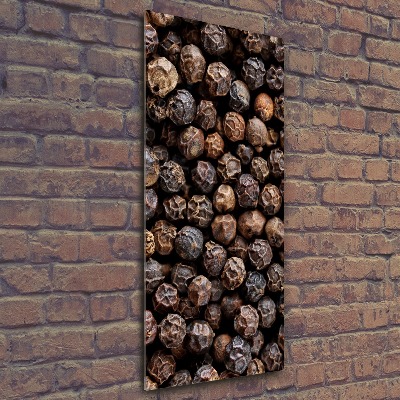 Acrylbild vertikal Pfefferkörner