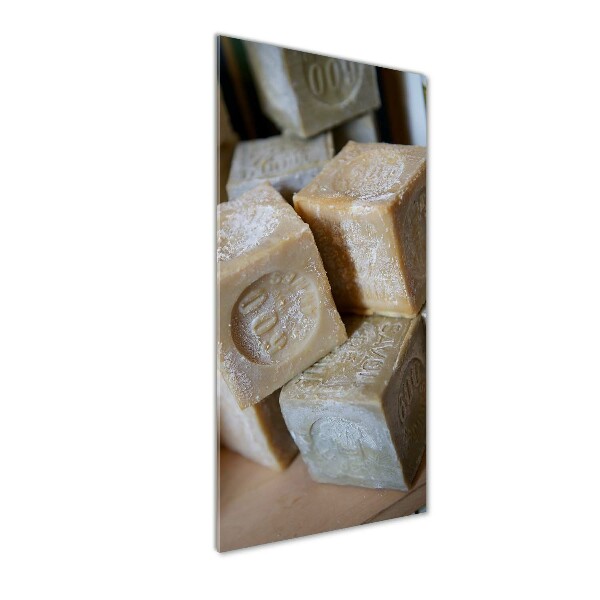 Modernes Acrylbild vertikal Seife