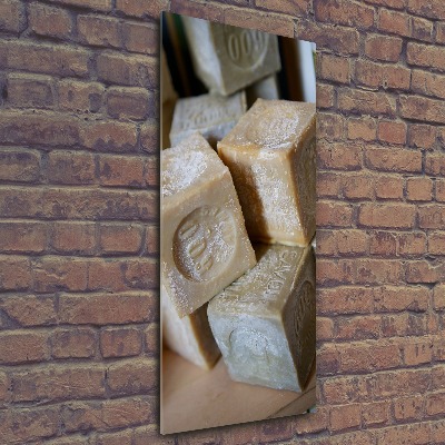 Modernes Acrylbild vertikal Seife