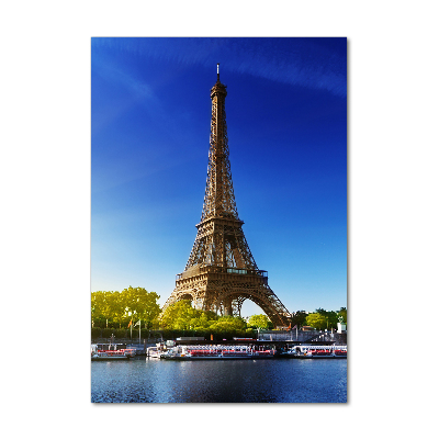 Modernes Acrylbild vertikal Eiffelturm Paris