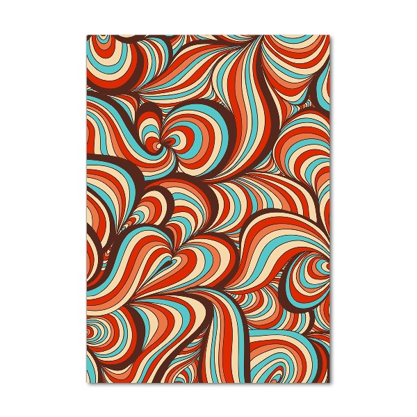 Plexiglasbilder vertikal Wirbelmuster