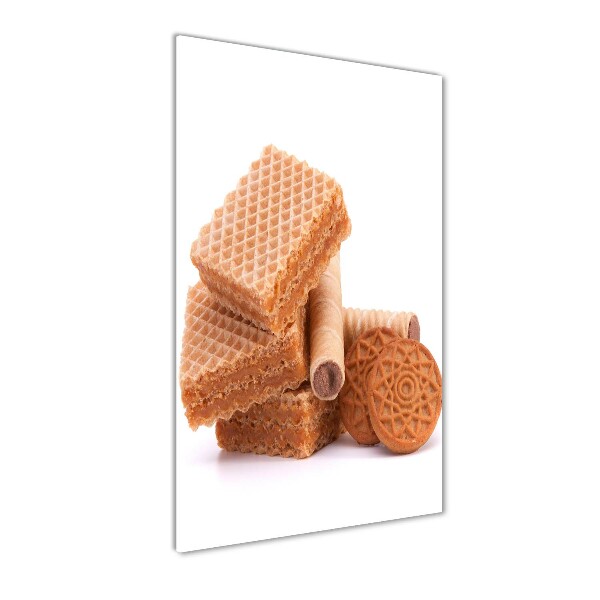 Modernes Acrylbild vertikal Cookies