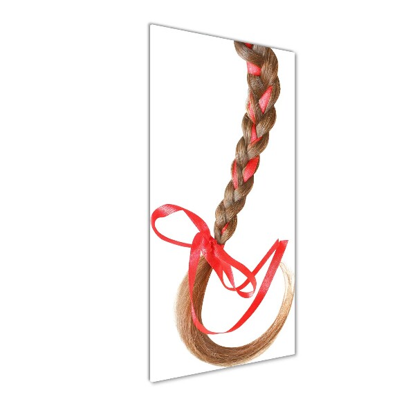 Acrylbild vertikal Flechten