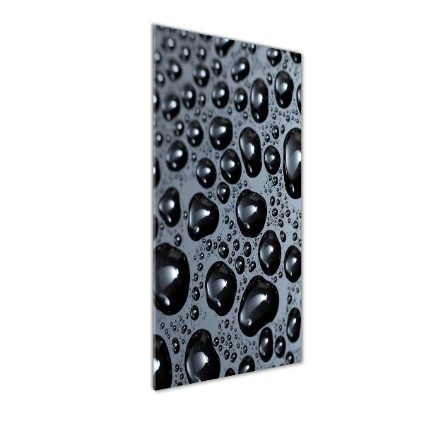 Bild auf Acrylglas vertikal Wassertropfen