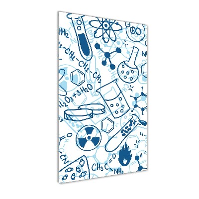 Plexiglasbilder vertikal Hintergrund in Chemie