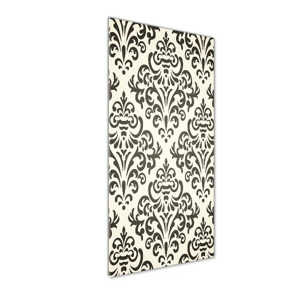 Acrylbild vertikal Ornamenthintergrund