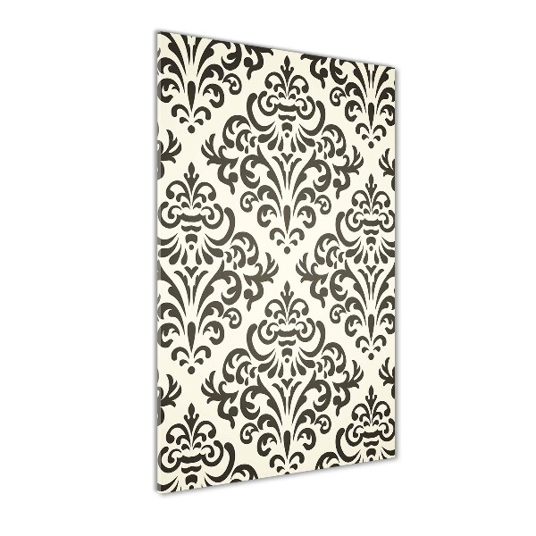 Acrylbild vertikal Ornamenthintergrund