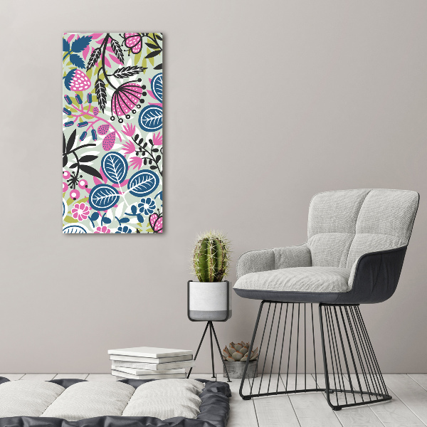 Plexiglasbilder vertikal Blumen