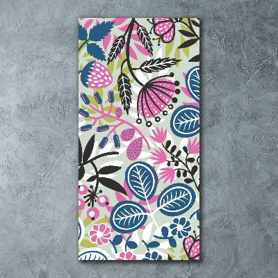 Plexiglasbilder vertikal Blumen