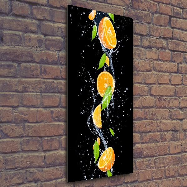 Bild auf Acrylglas vertikal Orangen