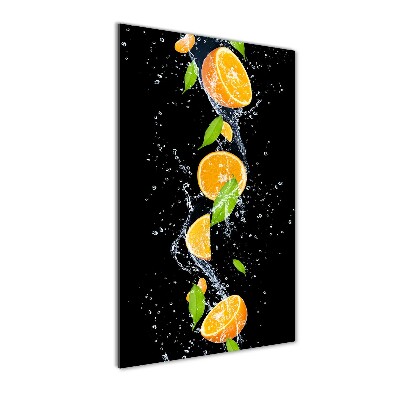 Bild auf Acrylglas vertikal Orangen