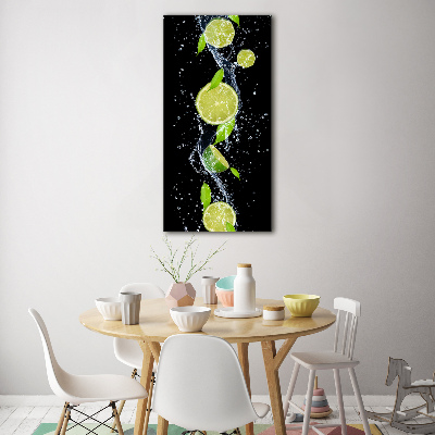 Acrylbild vertikal Limes