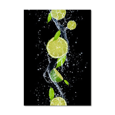Acrylbild vertikal Limes