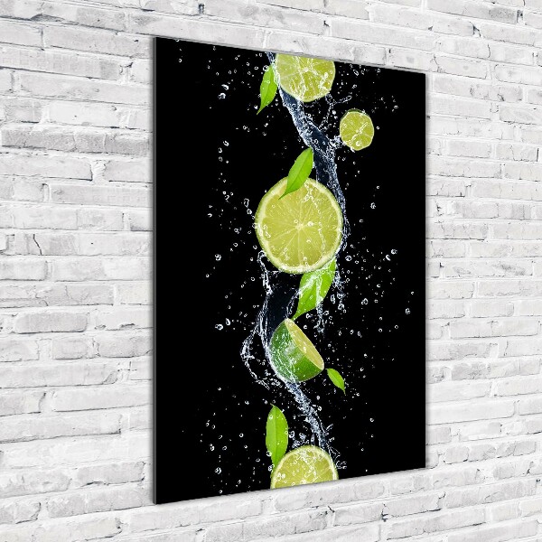Acrylbild vertikal Limes