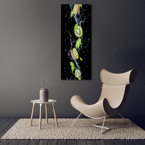 Bild auf Acrylglas vertikal Kiwi