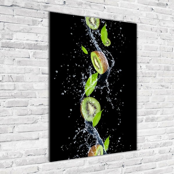 Bild auf Acrylglas vertikal Kiwi