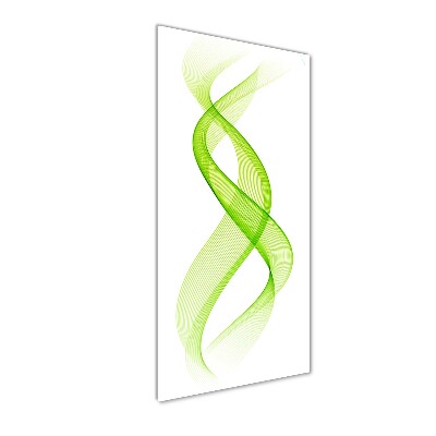 Acrylbild vertikal Bunte Wellen