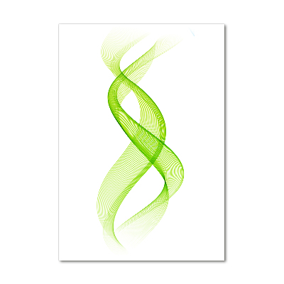 Acrylbild vertikal Bunte Wellen