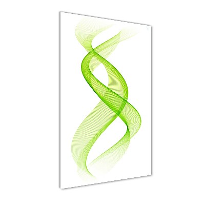 Acrylbild vertikal Bunte Wellen