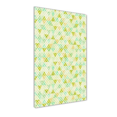 Bild auf Acrylglas vertikal Geometrischer Hintergrund