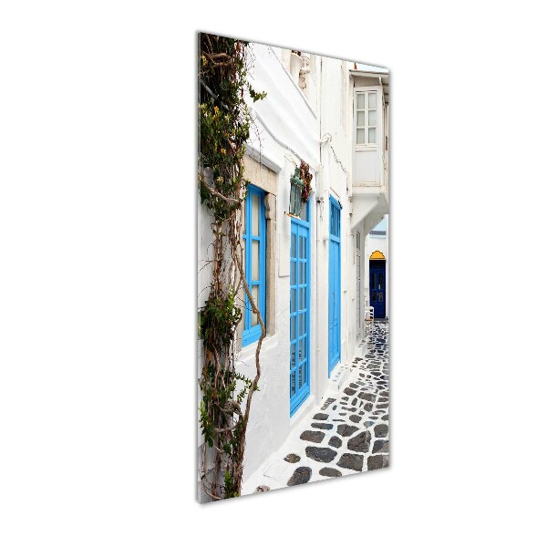 Plexiglasbilder vertikal Griechische Straßen