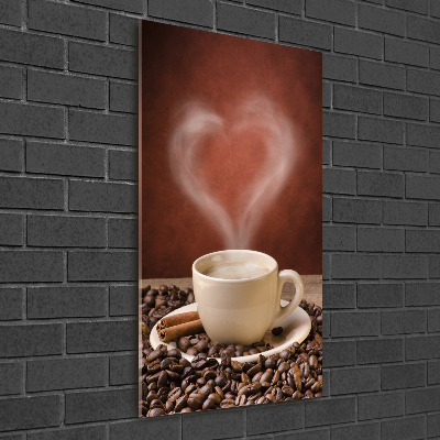 Bild auf Acrylglas vertikal Aromatischer Kaffee