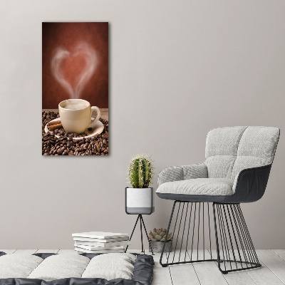 Bild auf Acrylglas vertikal Aromatischer Kaffee