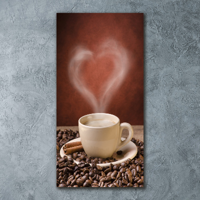 Bild auf Acrylglas vertikal Aromatischer Kaffee