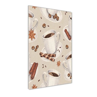 Bild auf Acrylglas vertikal Eine Tasse Kaffee