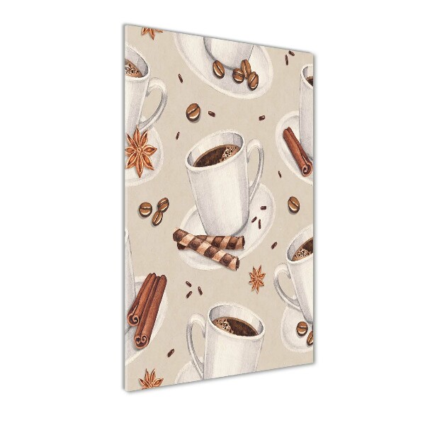 Bild auf Acrylglas vertikal Eine Tasse Kaffee