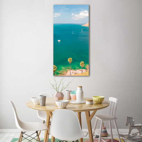 Plexiglasbilder vertikal Yachten Thailand