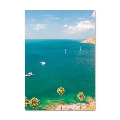 Plexiglasbilder vertikal Yachten Thailand