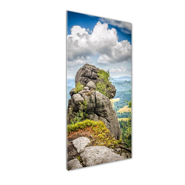 Acrylbild vertikal Szczeliniec Wielki