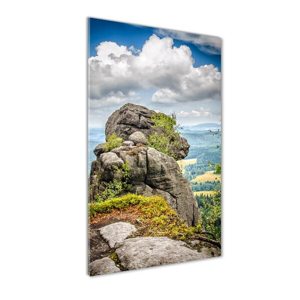 Acrylbild vertikal Szczeliniec Wielki