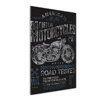 Acrylbild vertikal Automobil