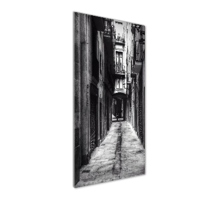 Acrylbild vertikal Barcelona, ​​Spanien