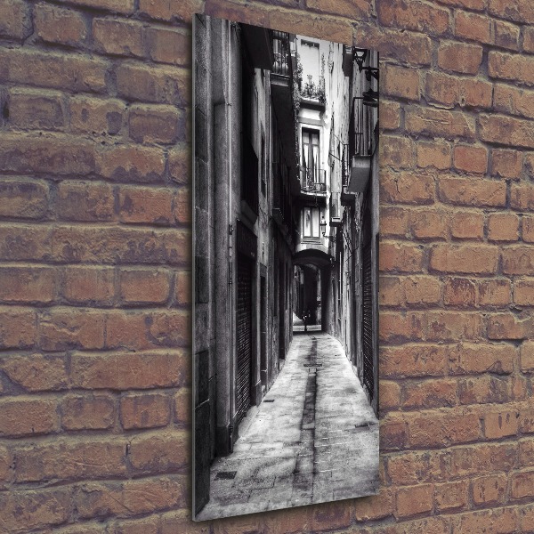 Acrylbild vertikal Barcelona, ​​Spanien